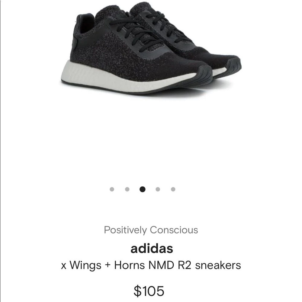 Almost new adidas wings+ horns NMD R2 sneakers 8